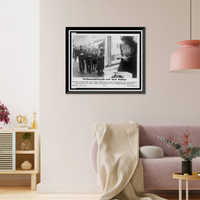 Historic Framed Print, Weihnachtsfreude auf dem Balkan.SS-PK-Aufn. Westermann ; Presse-Hoffmann.,  17-7/8" x 21-7/8"