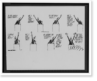 Feiffer. I'm for campaign finance reform.Jules Feiffer, Antique Wall Art