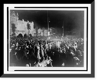 Historic Framed Print, John L. Sullivan & Jake Kilrain prize fight,  17-7/8" x 21-7/8"
