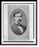 Historic Framed Print, [Addison C. Harris, head-and-shoulders portrait, facing right],  17-7/8" x 21-7/8"