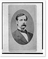 Historic Framed Print, [Addison C. Harris, head-and-shoulders portrait, facing right],  17-7/8" x 21-7/8"