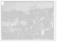 German Field chaplain burying French Officer who died in hosp, Vintage Poster