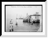 Boat arriving with Gov. Clinton's body, New York Harbor Classic, Historic Reproduction
