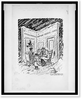 It's fine - when do you think we'll get the other walls and the roof?".Herblock." Classic, Antique Poster