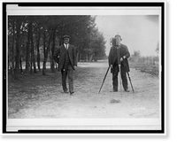 Historic Framed Print, Wilbur Wright, Pau, France, 1909,  17-7/8" x 21-7/8"
