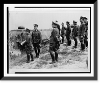Japanese officers inspect Maginot Line, Schoenenburg i.e., Schoenenbourg, France, Vintage Wall Art
