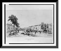 Historic Framed Print, Le cavalier, bastion 63 - 1870-71.Maxime Lalanne, del. et sculp.,  17-7/8" x 21-7/8"