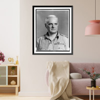 Major General William J. Donovan, head-and-shoulders portrait, facing front, Antique Poster