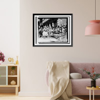 Vintage Americana Print - Joe E. Brown driving jeep loaded