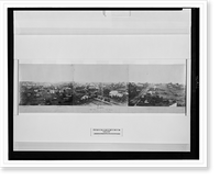 Historic Framed Print, Atlanta, before being burnt: by order of Gen'l. Sherman, from the cupola of the Female Seminary - 3,  17-7/8" x 21-7/8"