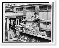 To help solve delivery problems, the Dallas, Texas, Times Herald is using street cars, Historic Print