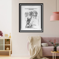 It's the speak-loudly-and-poke-'em-with-a-big-stick policy".Herblock.", Antique Print