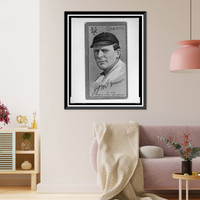 Historic Framed Print, Gold Borders (T205) - 5,  17-7/8" x 21-7/8"
