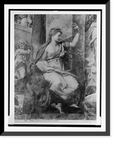 Historic Framed Print, Roma, la giustizia (Penni) stanze di Raffaele.Anderson.,  17-7/8" x 21-7/8"