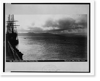 Sunset study, San Francisco Bay Classic, Antique Wall Art