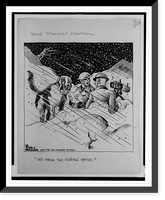Historic Framed Print, He's from the morale office"",  17-7/8" x 21-7/8"