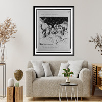 Historic Framed Print, He's from the morale office"",  17-7/8" x 21-7/8"