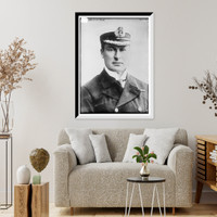 Historic Framed Print, Adm. F.C.T. Tudor,  17-7/8" x 21-7/8"