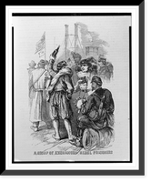 Historic Framed Print, A disloyal demonstration, New Orleans, Feb. 20th 1863 A group of exchanged Rebel prisoners.Bobbett-Hooper.,  17-7/8" x 21-7/8"