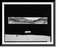 Historic Framed Print, The Horseshoe Curve, Altoona, Penna.,  17-7/8" x 21-7/8"