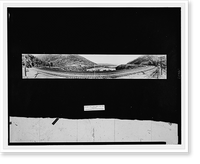 Historic Framed Print, The Horseshoe Curve, Altoona, Penna.,  17-7/8" x 21-7/8"