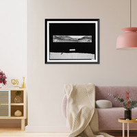 Historic Framed Print, The Horseshoe Curve, Altoona, Penna.,  17-7/8" x 21-7/8"