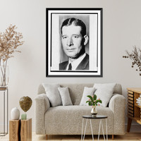 Historic Framed Print, [Frank M. Johnson, bust portrait, facing front],  17-7/8" x 21-7/8"