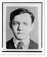 Historic Framed Print, [Arthur Flegenheimer (Dutch" Schultz),  bust portrait,  facing front]",  17-7/8" x 21-7/8"