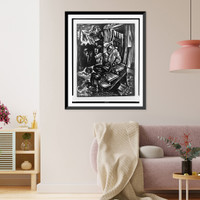 Historic Framed Print, Lazy bones.Wilmer Jennings, '38.,  17-7/8" x 21-7/8"