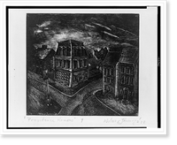 Historic Framed Print, Providence houses.Wilmer Jennings, '38.,  17-7/8" x 21-7/8"