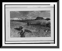 Historic Framed Print, Toilers of the plains.drawn by F.H. [i.e., H.F.] Farny.,  17-7/8" x 21-7/8"