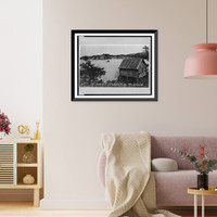 Historic Framed Print, View of Seldovia, Alaska,  17-7/8" x 21-7/8" Historic Framed Print, View of Seldovia, Alaska,  17-7/8" x 21-7/8"