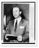 Vintage Portrait - Dr. James A. Van Allen, half-length portrait