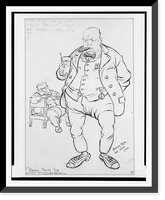 Historic Framed Print, Peace between the Americans and the Russians?!! Silly! We cannot afford it!!.Arthur Szyk, New Canaan 1949.,  17-7/8" x 21-7/8"