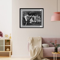 Historic Framed Print, Gov. Kohler signing Leif Erickson bill,  17-7/8" x 21-7/8"