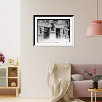 Statue of Hamilton at Columbia University, New York, Vintage Print