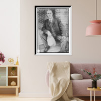 Historic Framed Print, Tex Rickard,  17-7/8" x 21-7/8"