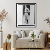 Historic Framed Print, [Charles Boss" Schmidt,  catcher for the Detroit Tigers,  full-length,  standing]",  17-7/8" x 21-7/8"