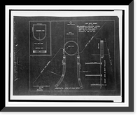 Historic Framed Print, Lock gate irons for the Delaware and Hudson Canal.E.D. LeRoy.,  17-7/8" x 21-7/8"