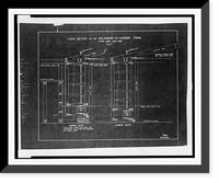 Historic Framed Print, Lock gates for the Delaware and Hudson Canal type used 1827-1850.E.D. LeRoy.,  17-7/8" x 21-7/8"