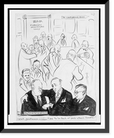 Historic Framed Print, Well,  gentlemen. time to be back at each other's throats"",  17-7/8" x 21-7/8"