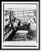 Historic Framed Print, Shoes are scarce in workers paradise"",  17-7/8" x 21-7/8"