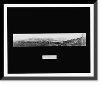 Historic Framed Print, McIndoes, Vt. from N.H. side,  17-7/8" x 21-7/8"
