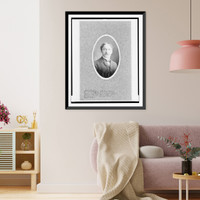 Historic Framed Print, [Antonio Fanoni, head-and-shoulders portrait, facing front].Scherer.,  17-7/8" x 21-7/8"