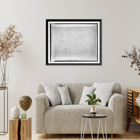 Historic Framed Print, [Apartment house (The Promenade") for Landow & Company,  4710 Bethesda Avenue,  Bethesda,  Maryland. Promenade plan,  south building]",  17-7/8" x 21-7/8"