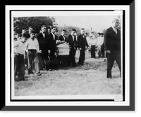 Historic Framed Print, Funeral services for slain Hawaiian youth,  17-7/8" x 21-7/8"