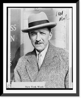 Historic Framed Print, [Major Granville Fortescue, head-and-shoulders portrait, following release from Presbyterian Hospital],  17-7/8" x 21-7/8"