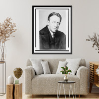 Historic Framed Print, [J. Waties Waring, federal judge, head-and-shoulders portrait, facing front],  17-7/8" x 21-7/8"