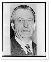 Historic Framed Print, [Julius Waties Waring, judge, bust portrait, facing front],  17-7/8" x 21-7/8"