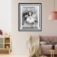 Historic Framed Print, The Sandow Trocadero Vaudevilles,  17-7/8" x 21-7/8"